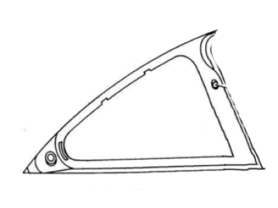 Mercury 1S8Z-6327841-AA Quarter Panel