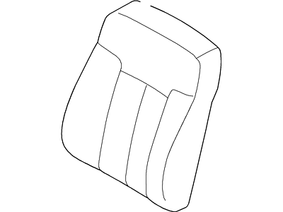 Ford CC3Z-2564416-YA Cover Assembly - Seat Back, Passenger Side CC3Z-2564416-YA Ford Cover Assembly - Seat Back, Passenger Side Illustration 1 of 1