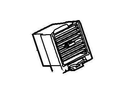 Ford 1W7Z-19893-AA Louvre Assy - Vent Air
