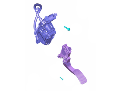 Ford HC3Z-9F836-C Pedal Assy - Accelerator