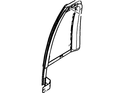 Lincoln 2L1Z-7825381-BA Glass - Door