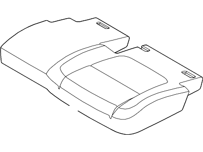 Ford DB5Z-7863805-CB Cover Assy - Rear Seat Cushion