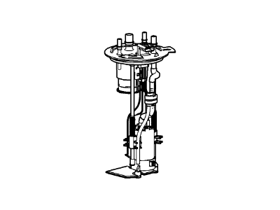 Ford 4L3Z-9H307-DF Sender And Pump Assy