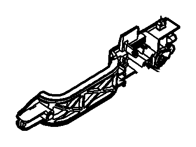 Ford 5L8Z-78223N03-AA Reinforcement, Driver Side