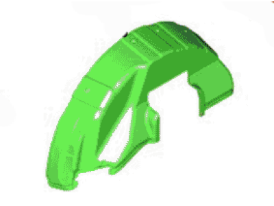 Lincoln FA1Z-5828082-A Insulator - Wheelhouse