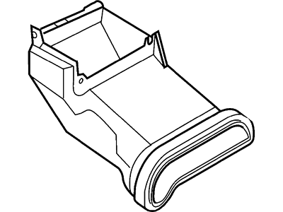 Mercury F5VY18C433A Lower Duct