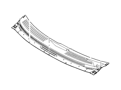 Lincoln 7T4Z-78022A68-AA Grille - Cowl Top