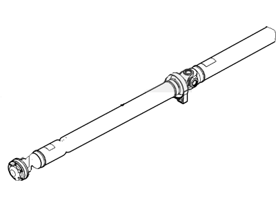 Mercury 6F9Z-4R602-A Shaft Assy - Drive