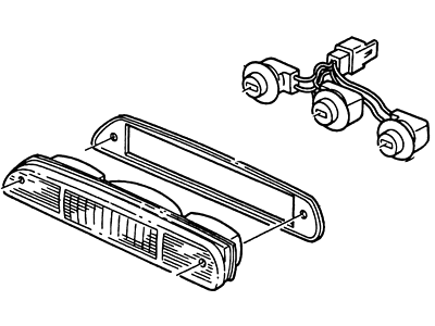 Ford F57Z-13A613-B Lamp Assy - Rear                   