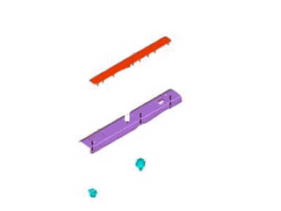 Lincoln DP5Z-5413209-LC Plate - Door Scuff