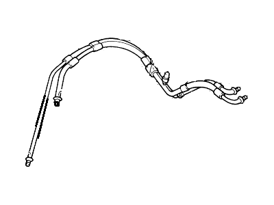 2004 Ford Focus A/C Hose - 3S4Z-19835-AE