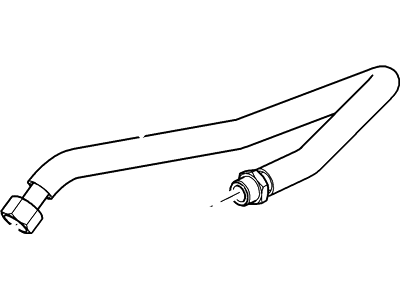 Mercury 4L2Z-9D477-DA Tube - Egr Valve To Exhaust Manifld
