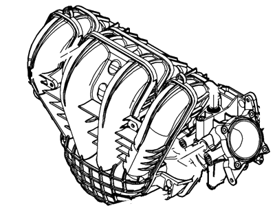 Ford 9E5Z-9424-B Manifold Assy - Inlet