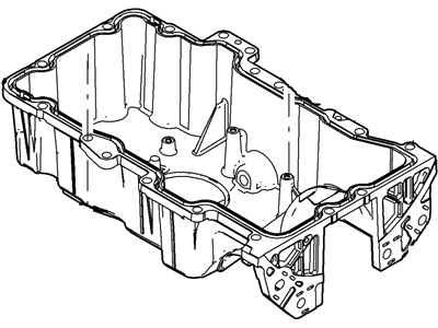 Lincoln 6E5Z-6675-CA Pan Assy - Engine Oil