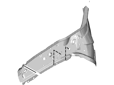 Ford CP6Z-58101A89-A Filler, Driver Side