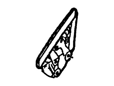Ford F32Z17B693D Plate, Driver Side