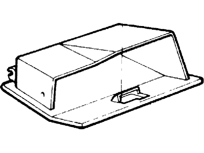 Ford E7TZ1506024A Door Assembly - Glove Compartment