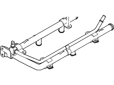 2011 Mercury Mariner Fuel Rail - 9L8Z-9F792-B