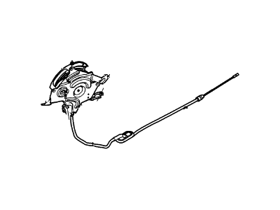 Ford 8G1Z-2853-A Cable Assy - Parking Brake