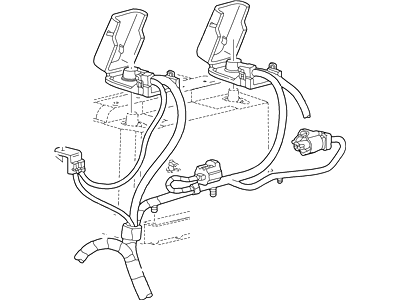 Lincoln Aviator Battery Cable - 5C5Z-14300-AA