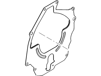 Ford XS2Z-7007-AA Plate - Cylinder Block Rear