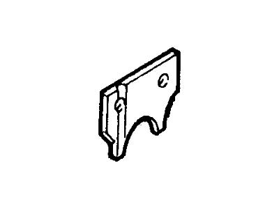 E8DZ-6269-A Ford Plate - Camshaft Thrust Illustration 1 of 1