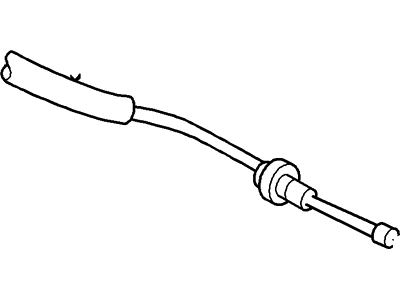 Mercury Throttle Cable - 2L2Z-9A758-CB