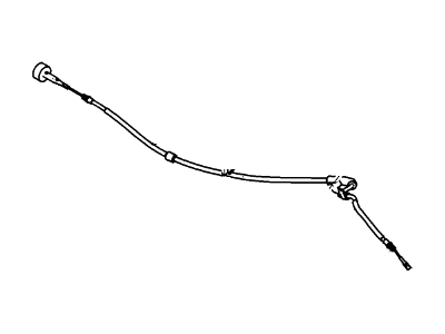 Lincoln Parking Brake Cable - DG1Z-2A635-D