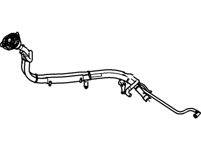 Mercury 8L2Z-9034-A Pipe - Fuel Filler