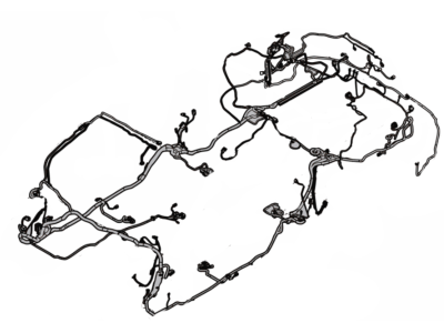 Ford BR3Z-14A005-KA Wiring Assy