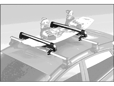 Ford VDT4Z-7855100-D Kit - Ski Mounting
