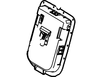 Mercury 6L2Z-7862418-BAA Handle - Seat Back Adjusting