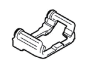 Ford F4ZZ-2B511-A Bracket, Rear Driver Side