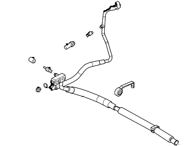 Ford 2W4Z-19D734-BB Tube Assy