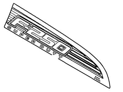 Ford BC3Z-16720-AA Name Plate