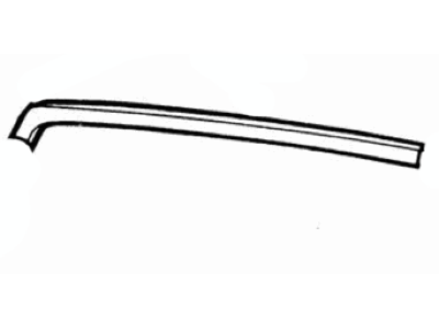 Ford EOTZ-1003145-A Reveal Molding, Driver Side