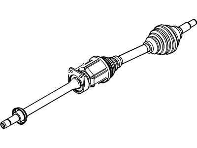Ford CA8Z-3B436-E Shaft - Front Axle