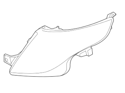 Ford DB5Z-13008-D Headlamp Assy