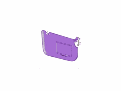 Ford CJ5Z-7804104-FC Visor Assy - Sun