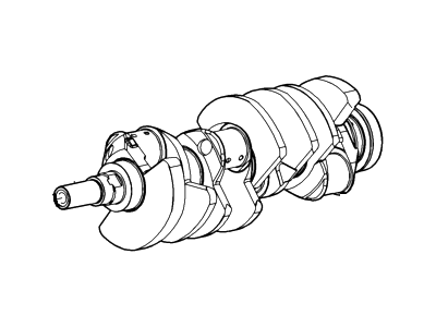 Ford BR3Z-6303-C Crankshaft