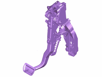 Ford DG9Z-2455-K Pedal And Bracket Assembly