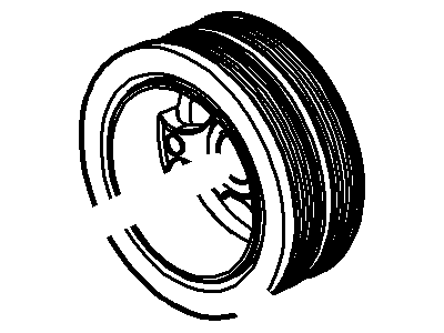 Ford BR3Z-6312-A Pulley - Crankshaft