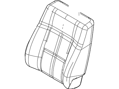 Ford 7L1Z-7864417-AA Cover Assy - Seat Back
