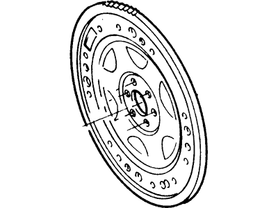 Ford E-250 Econoline Flywheel - E8TZ-6375-C