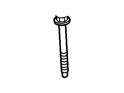 Ford F6AZ-6345-AA Bolt - Bearing Cap - Hexagon Head