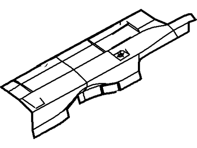 F87Z-13513A13-AA Ford Rail Assembly - Roof - Side, Driver Side Illustration 1 of 1