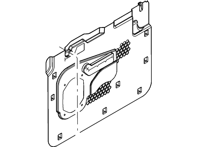 Ford 9L1Z-7827459-A Shield - Water Splash
