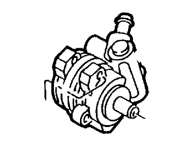 Mercury Power Steering Pump - 1S8Z-3A674-AARM