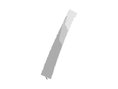 Ford BE8Z-58255A35-A Decal - Rear Door, Driver Side
