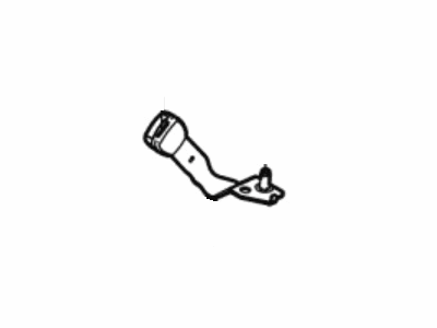 Ford 6C2Z-16601A91-BA Seat Belt Assembly, Driver Side